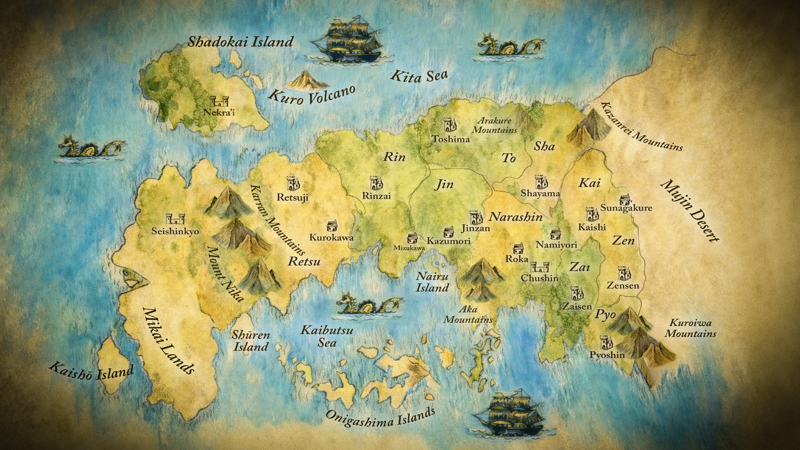 The Lands of Myoo